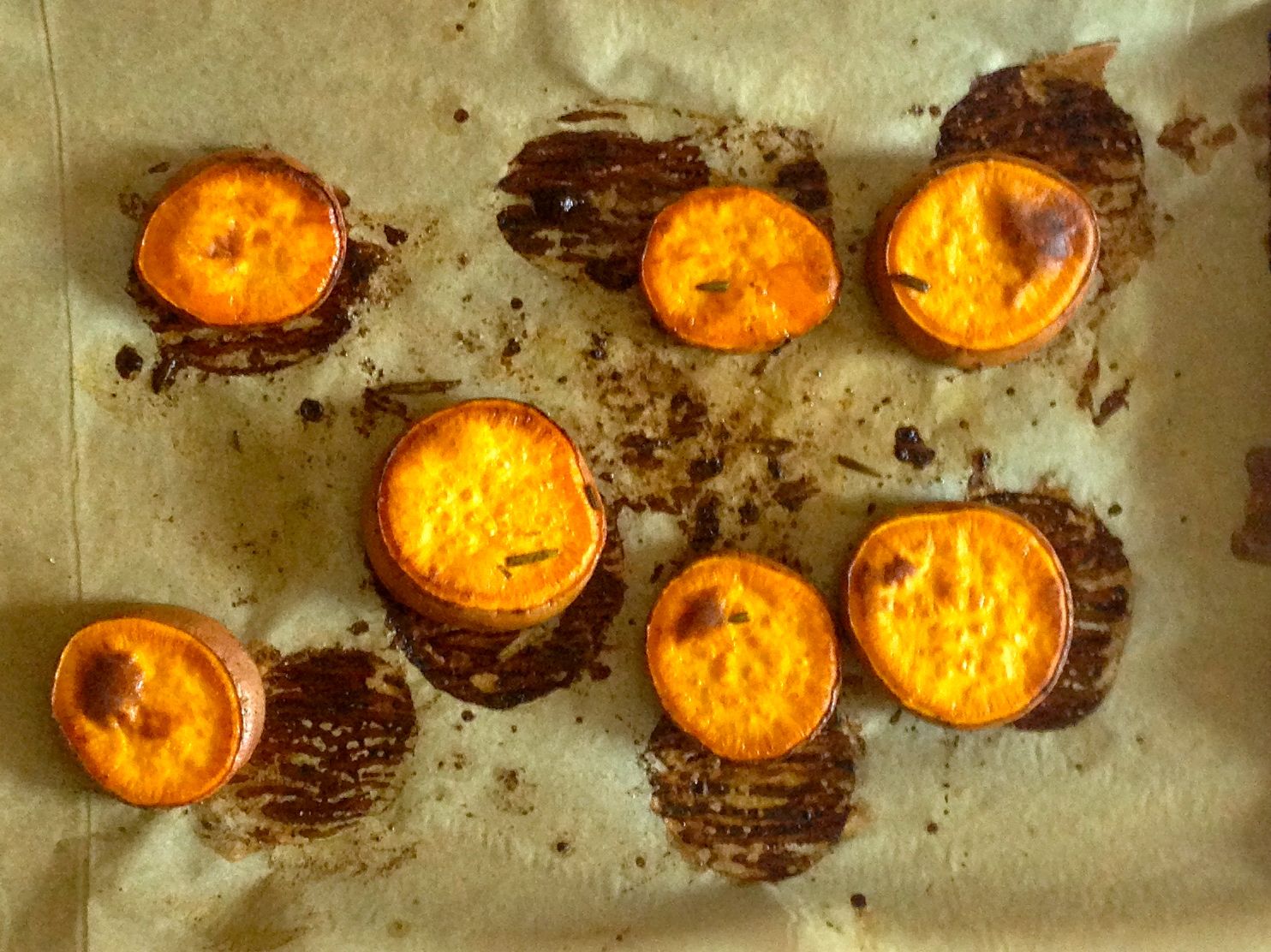 cooked sweet potato | TV Dinner -- healthy recipes for RA by Jamie Stelter