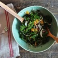 kale salad in serving bowl